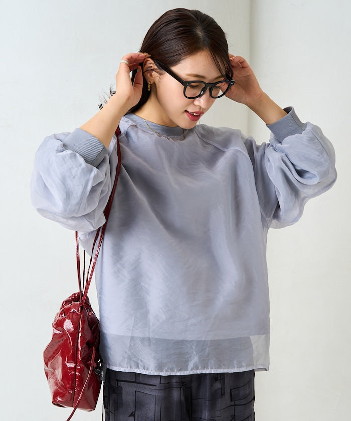 特價 FREAK'S STORE 拼接歐根紗休閒上衣