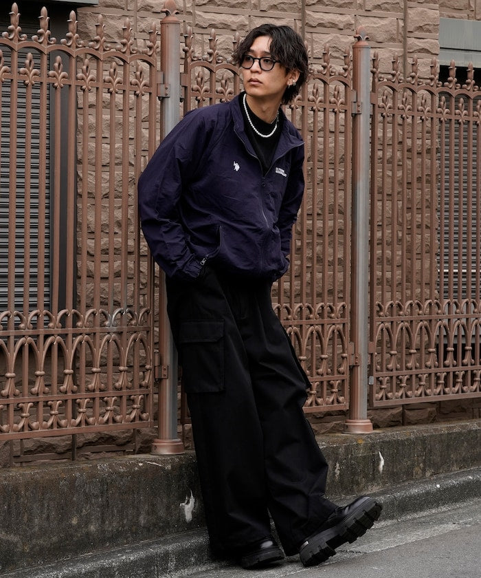 U.S. POLO ASSN. X PUBLUX 獨家設計尼龍拉鍊夾克外套