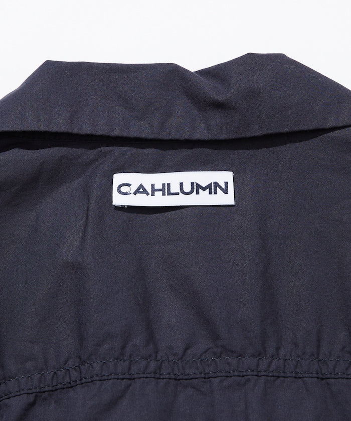 CAHLUMN Magazine Pocket Broadcloth Open Collar Shirt口袋寬版開領襯衫