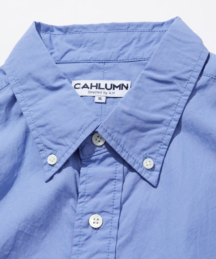 CAHLUMN Magazine Pocket Broadcloth B.D Shirt 口袋寬版襯衫