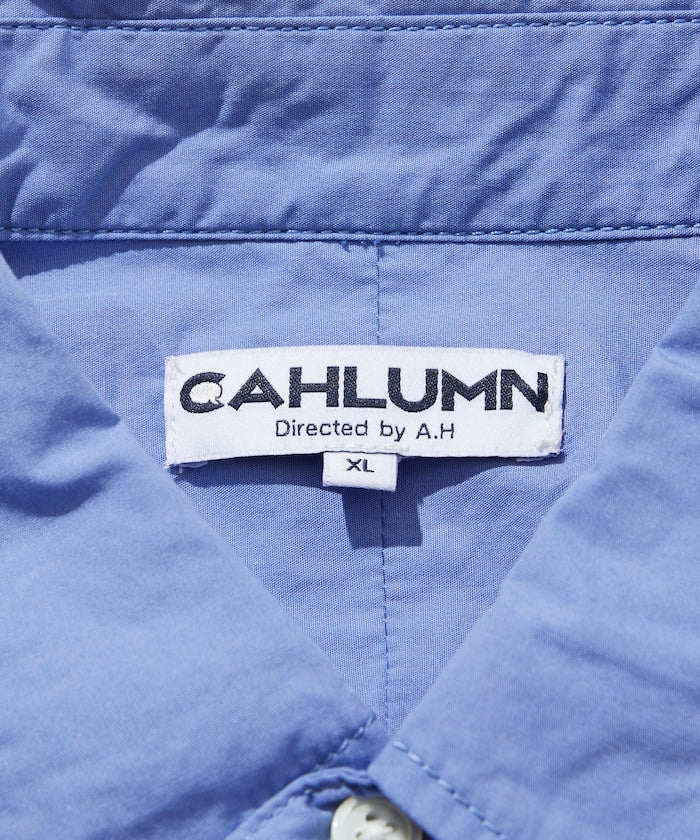 CAHLUMN Magazine Pocket Broadcloth B.D Shirt 口袋寬版襯衫
