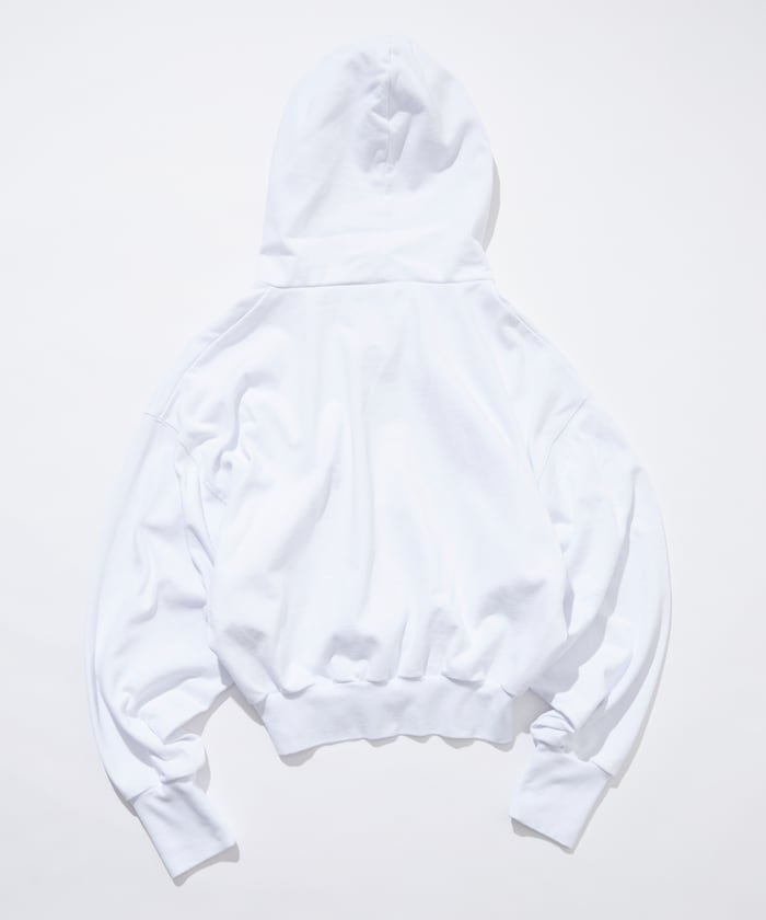 CAHLUMN Heavy Weight Jersey Cropped Hoodie 厚磅棉質短版連帽大學T