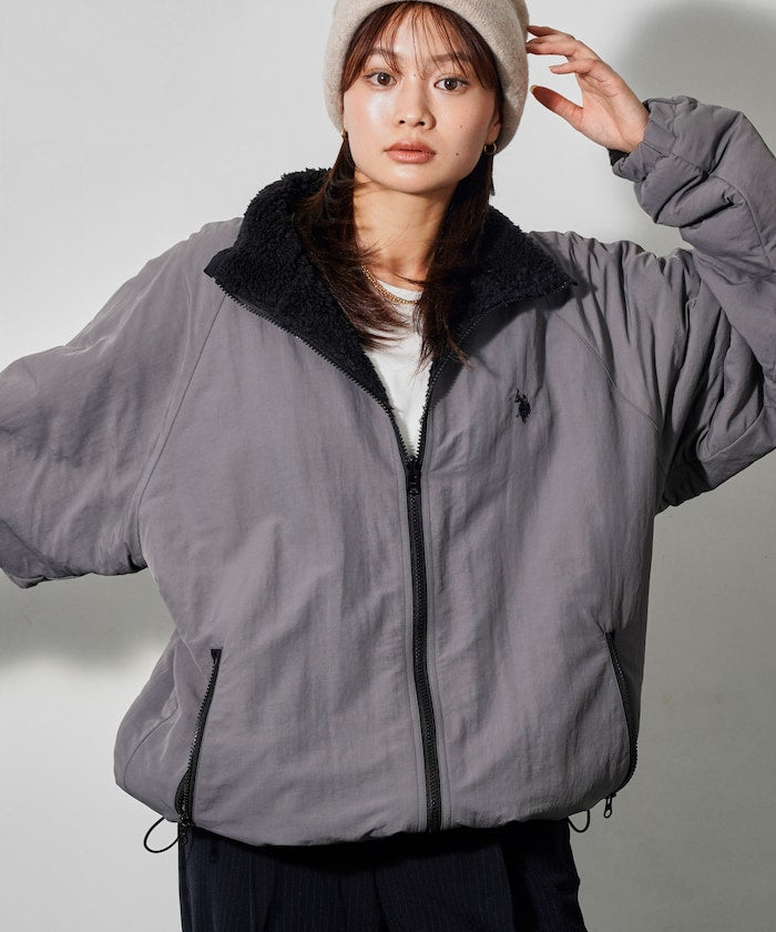 U.S. POLO ASSN. X PUBLUX 獨家設計雙面穿尼龍裡毛夾克外套