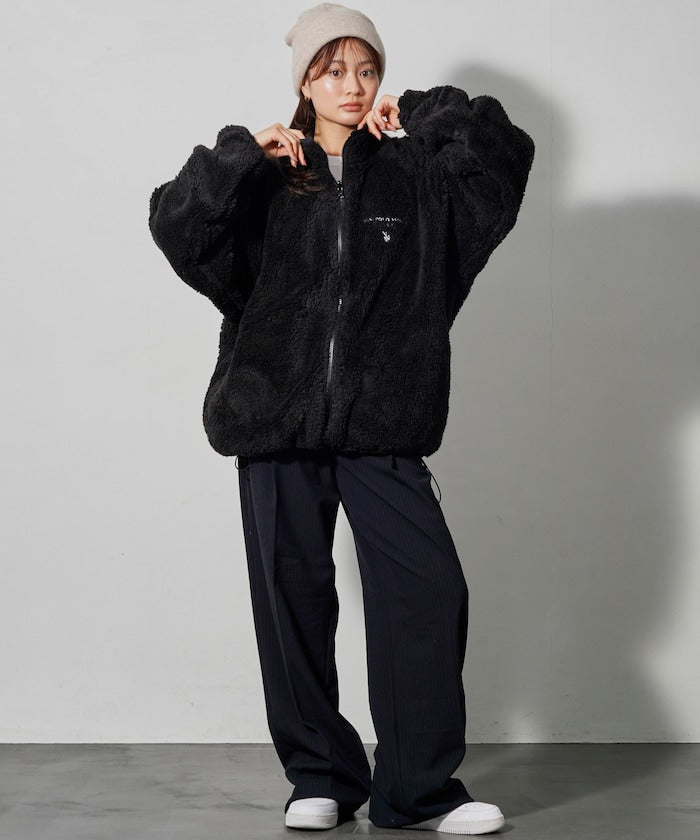 U.S. POLO ASSN. X PUBLUX 獨家設計雙面穿尼龍裡毛夾克外套