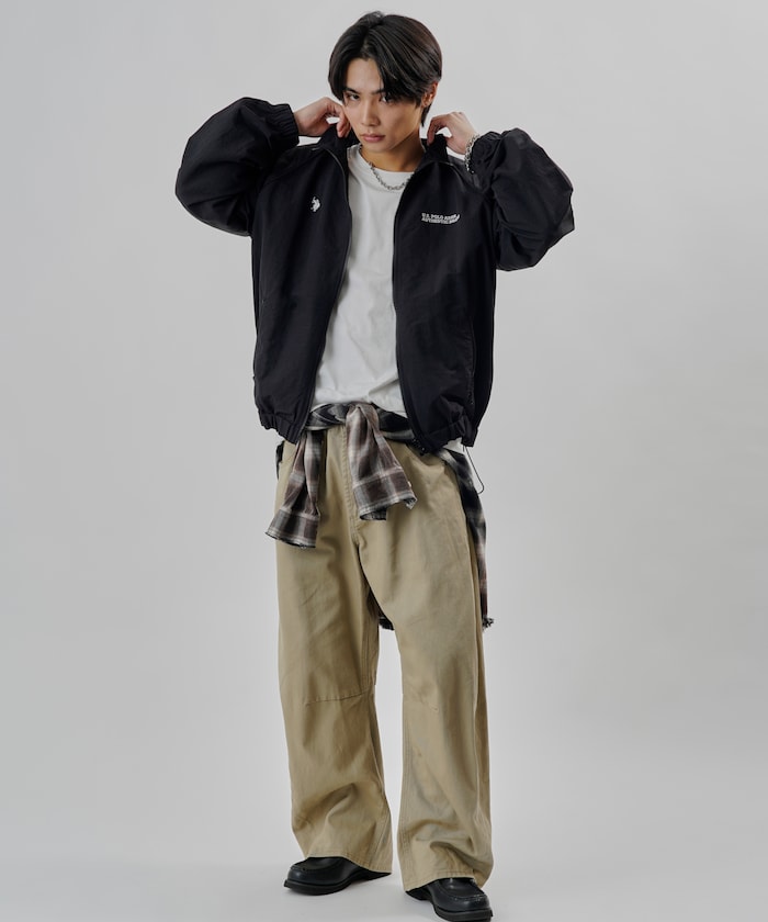 U.S. POLO ASSN. X PUBLUX 獨家設計尼龍拉鍊夾克外套