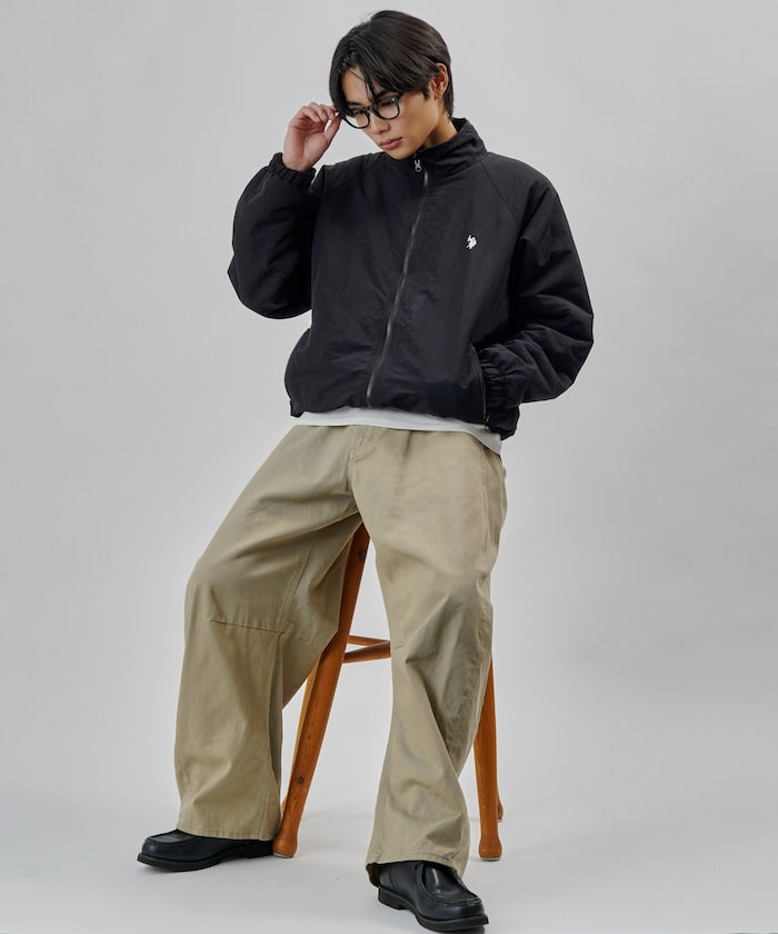 U.S. POLO ASSN. X PUBLUX 獨家設計雙面穿尼龍裡毛夾克外套