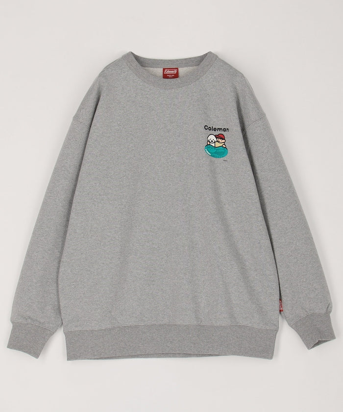 Coleman × Matsui × FREAK'S STORE 聯名款限定圓領大學T-Lake Side Camp