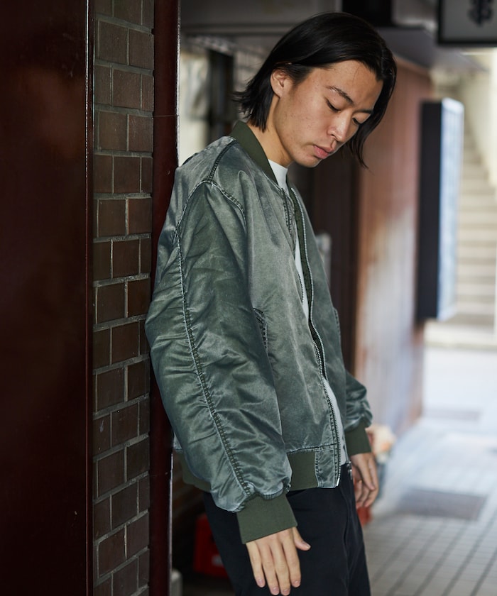 特價 FREAK'S STORE 復古水洗短版中綿夾克外套 MA-1 飛行夾克