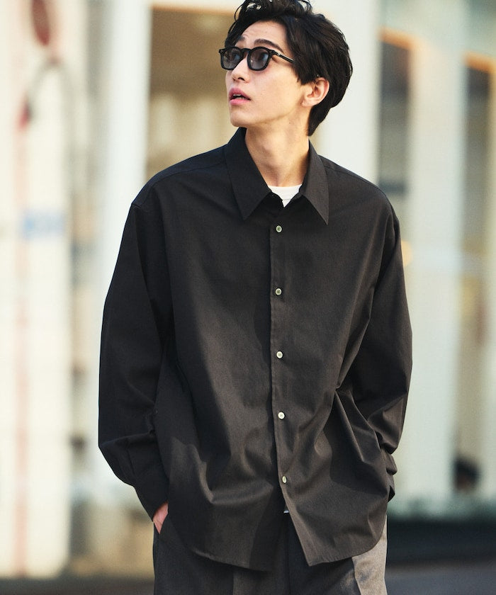 特價 FREAK'S STORE AiRide 寬版長袖襯衫