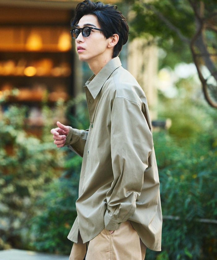 特價 FREAK'S STORE AiRide 寬版長袖襯衫