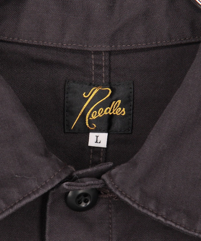 Needles D.N. 背面緞面工裝外套襯衫