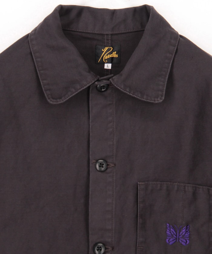 Needles D.N. 背面緞面工裝外套襯衫