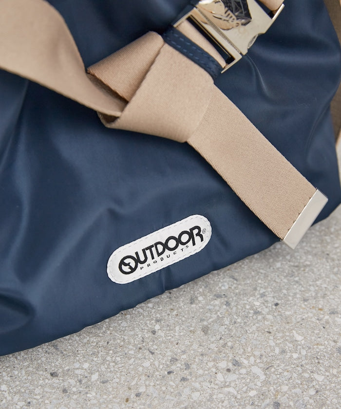 OUTDOOR PRODUCTS 限定 背帶造型束口單肩包 S
