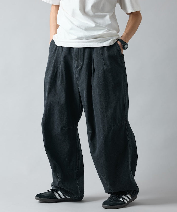 FREAK'S STORE Wide Silhouette Military Circus Pants 寬版軍裝風錐形褲