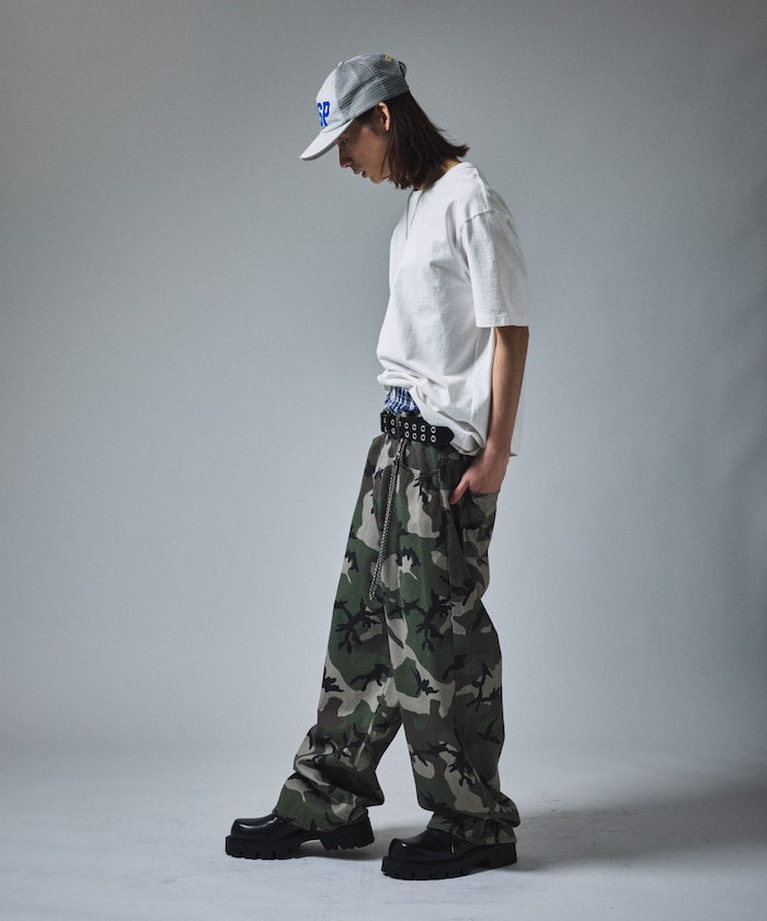 MR HEARTS VINTAGE WASH WIDE STRAIGHT DENIM 復古水洗牛仔褲