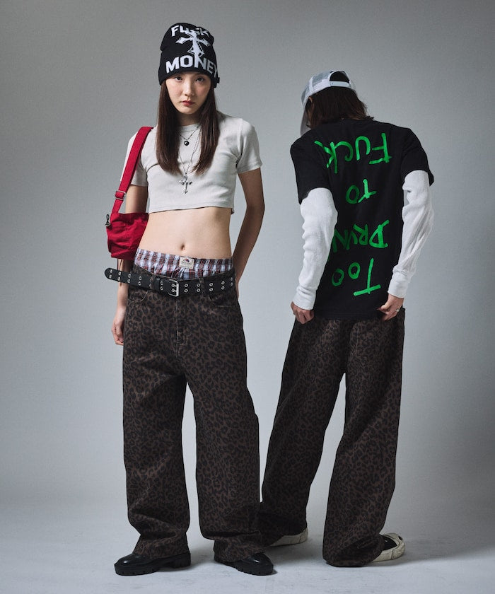 MR HEARTS VINTAGE WASH WIDE STRAIGHT DENIM 復古水洗牛仔褲