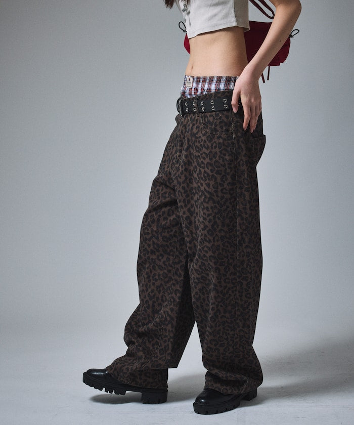 MR HEARTS VINTAGE WASH WIDE STRAIGHT DENIM 復古水洗牛仔褲