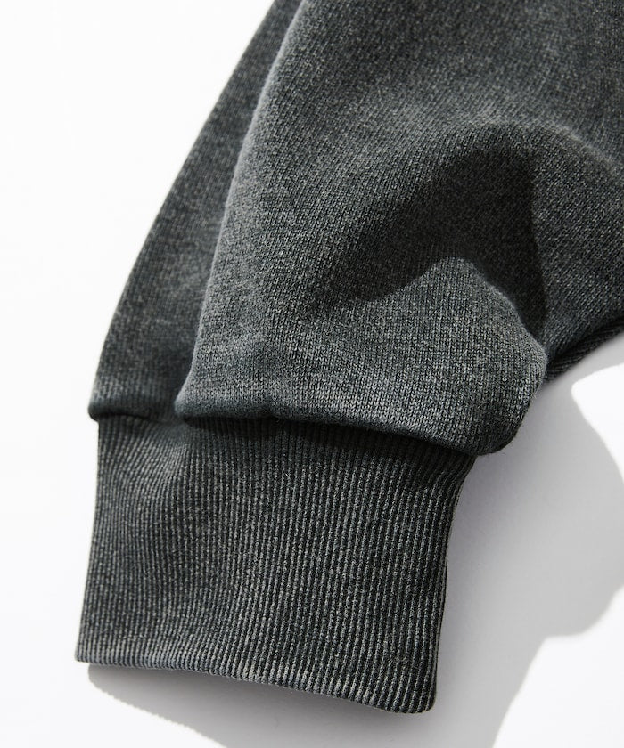 NAUTICA 漂染復古Logo圓領大學T上衣 Bleach Washed Hidden Logo Crewneck Sweatshirt