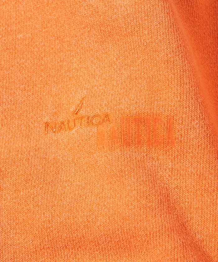 NAUTICA 漂染復古Logo圓領大學T上衣 Bleach Washed Hidden Logo Crewneck Sweatshirt