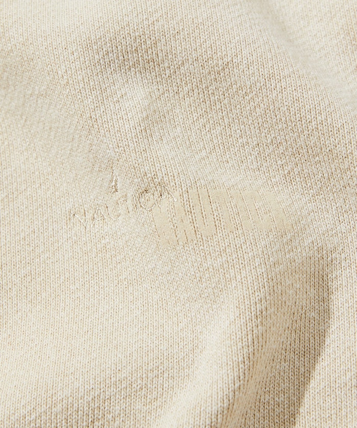 NAUTICA 漂染復古Logo圓領大學T上衣 Bleach Washed Hidden Logo Crewneck Sweatshirt