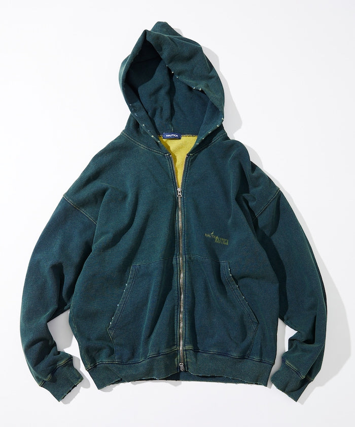 NAUTICA Mix Color 拉鍊連帽外套 Mix Color Indigo Sweat Zip Hoodie