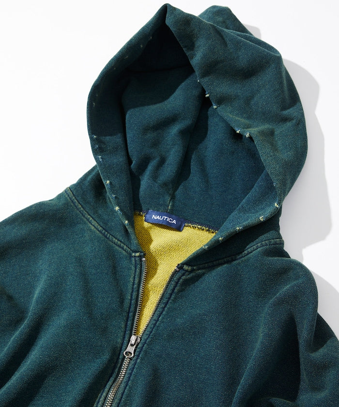 NAUTICA Mix Color 拉鍊連帽外套 Mix Color Indigo Sweat Zip Hoodie