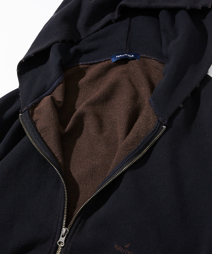 NAUTICA Mix Color 拉鍊連帽外套 Mix Color Indigo Sweat Zip Hoodie