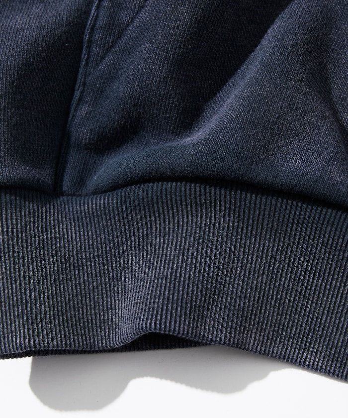 NAUTICA 漂染復古Logo拉鍊連帽外套 Bleach Washed Hidden Logo Sweat Zip Hoodie