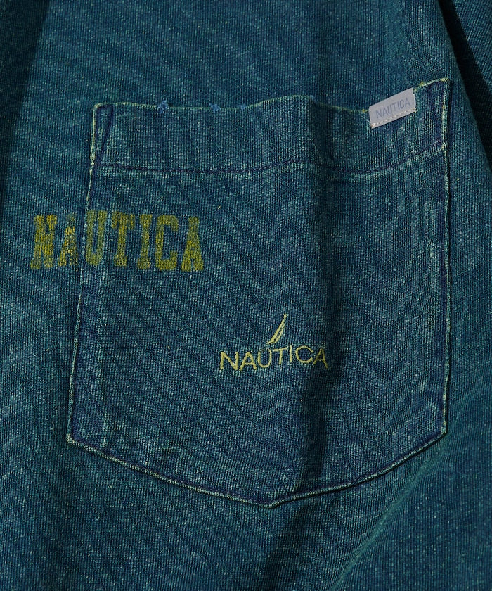 NAUTICA Mix Color Indigo S/S Tee 混色短袖T恤上衣