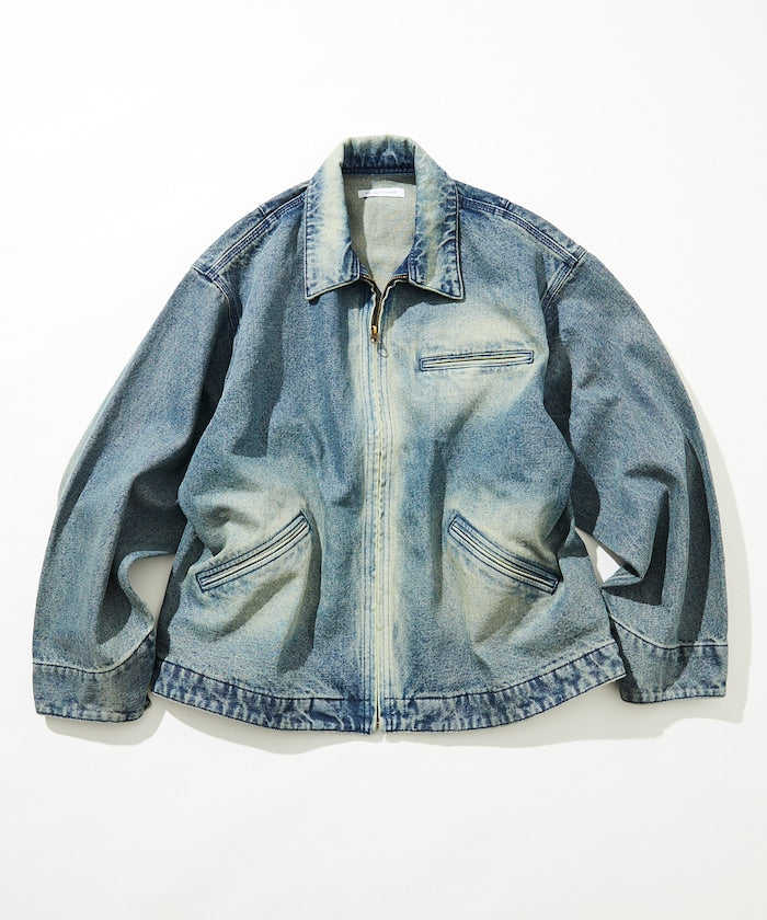 FREAK'S STORE 水洗加工牛仔丹寧短版外套