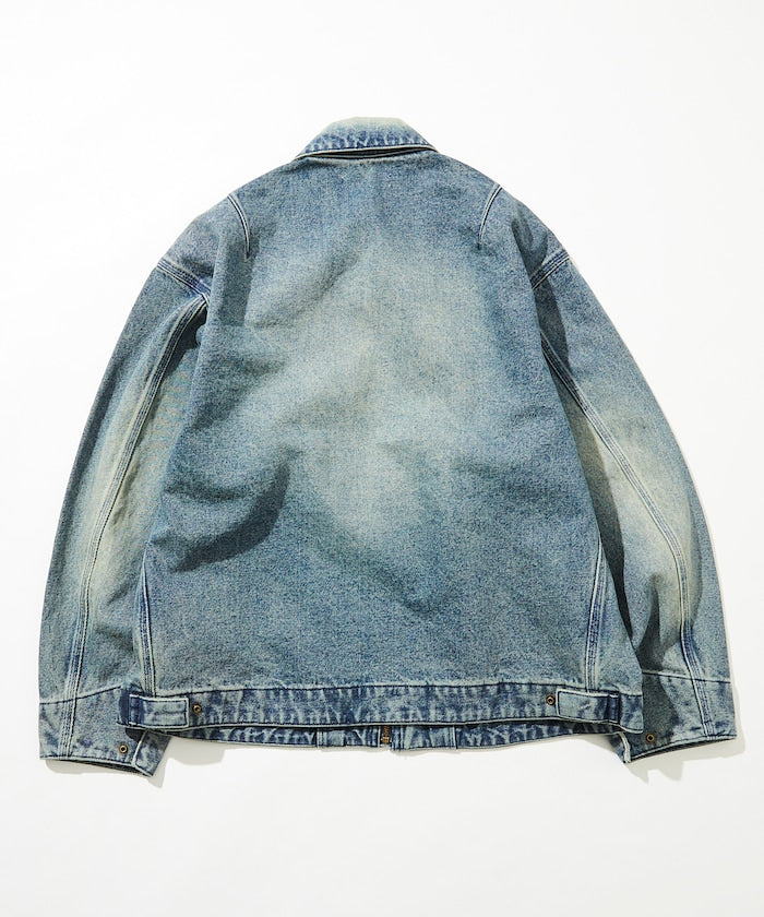 FREAK'S STORE 水洗加工牛仔丹寧短版外套