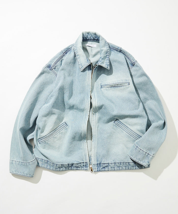 FREAK'S STORE 水洗加工牛仔丹寧短版外套