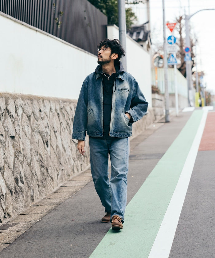 FREAK'S STORE 水洗加工牛仔丹寧短版外套