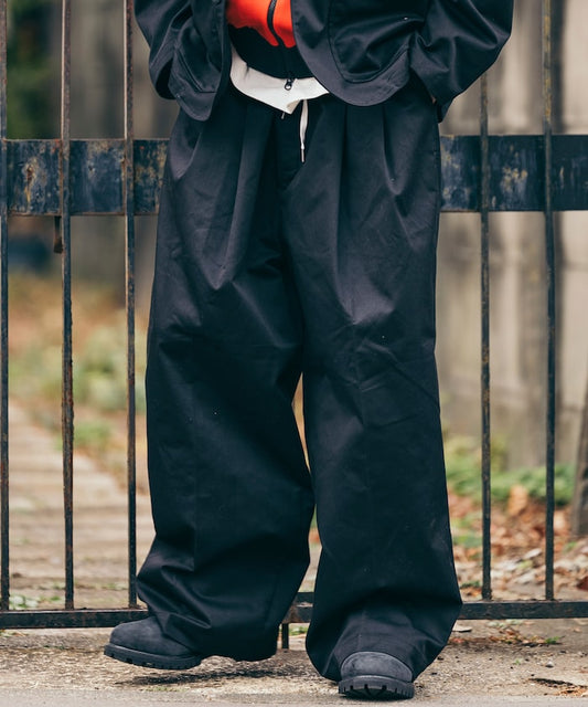 RED KAP SMU PT-38 2 TUCK BAGGY WIDE TWILL PANTS 寬鬆休閒長褲