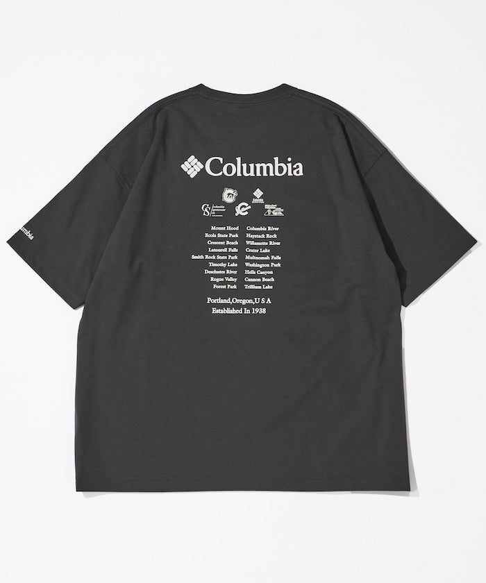 Columbia × FREAK'S STORE Imperial Park Word Graphic Back Print Crew Neck T-Shirt 印花圓領T恤