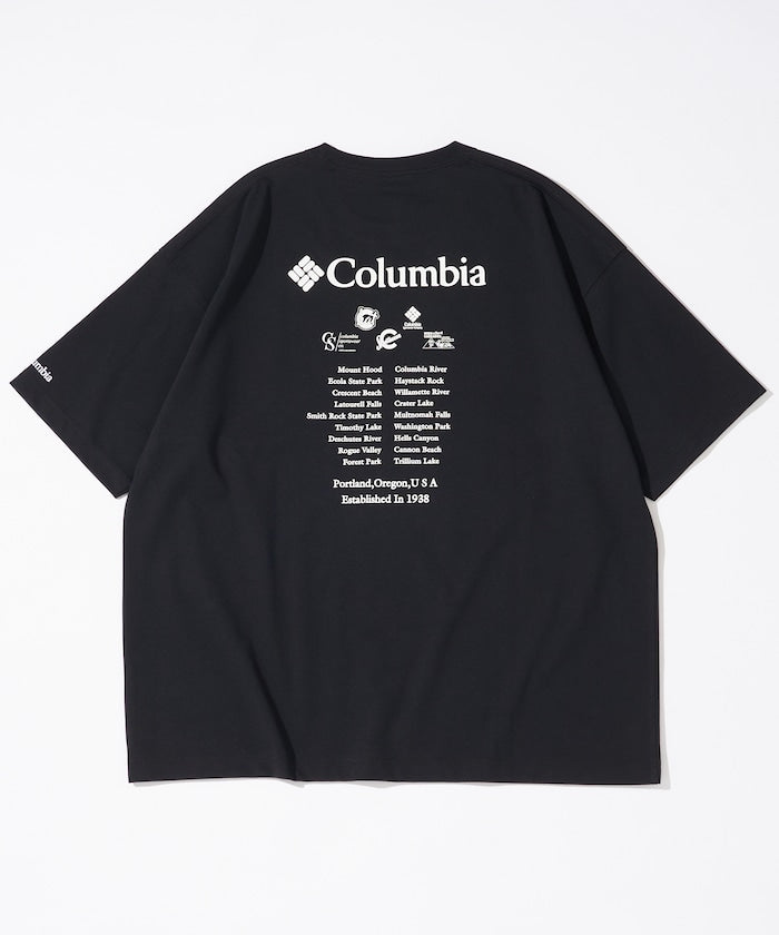 Columbia × FREAK'S STORE Imperial Park Word Graphic Back Print Crew Neck T-Shirt 印花圓領T恤