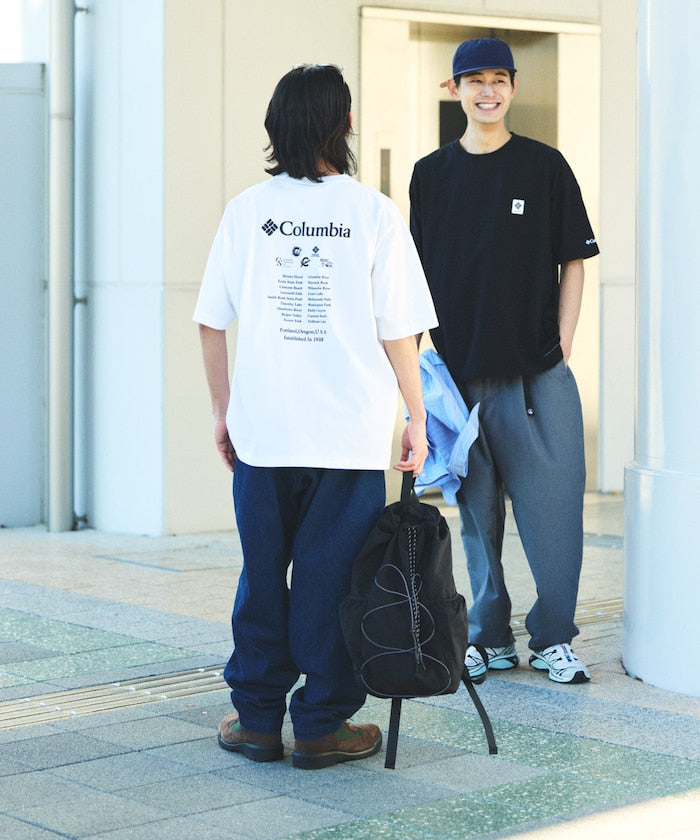 Columbia × FREAK'S STORE Imperial Park Word Graphic Back Print Crew Neck T-Shirt 印花圓領T恤