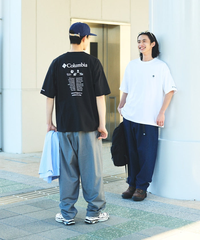 Columbia × FREAK'S STORE Imperial Park Word Graphic Back Print Crew Neck T-Shirt 印花圓領T恤
