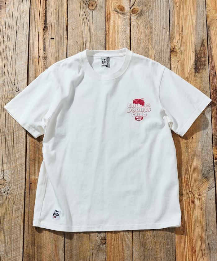 CHUMS x FREAK'S STORE back print crew neck T-shirt / DONUTS CLUB 印花短袖T恤