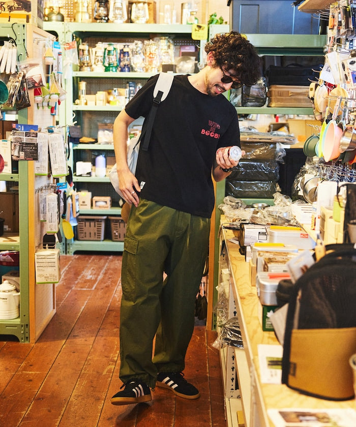 CHUMS x FREAK'S STORE back print crew neck T-shirt 限定印花短袖T恤