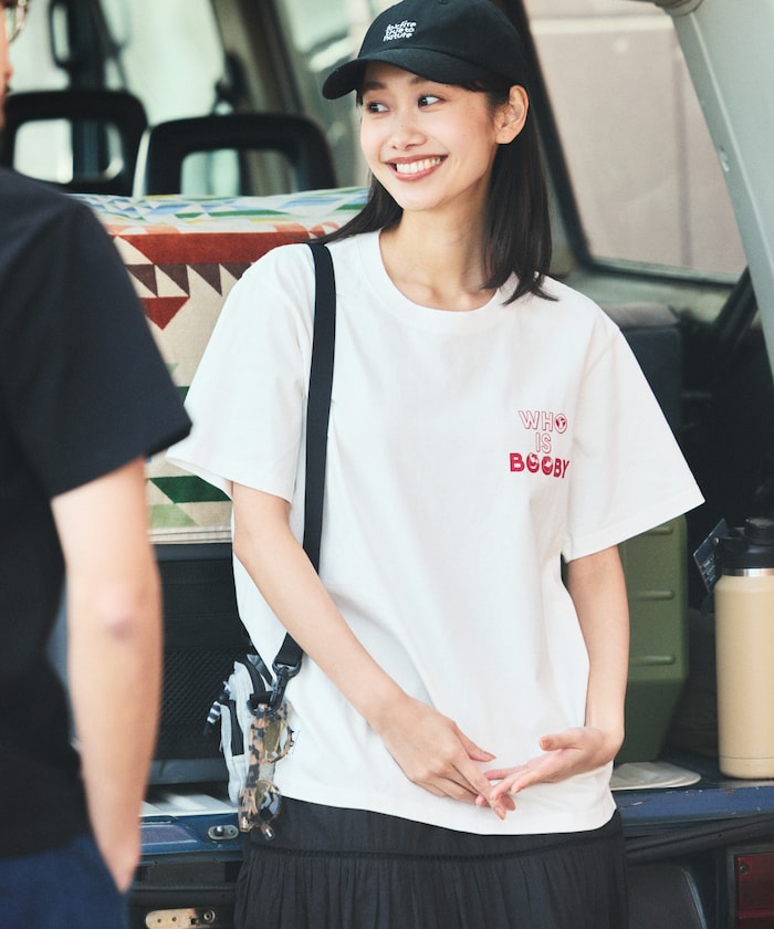 CHUMS x FREAK'S STORE back print crew neck T-shirt 限定印花短袖T恤
