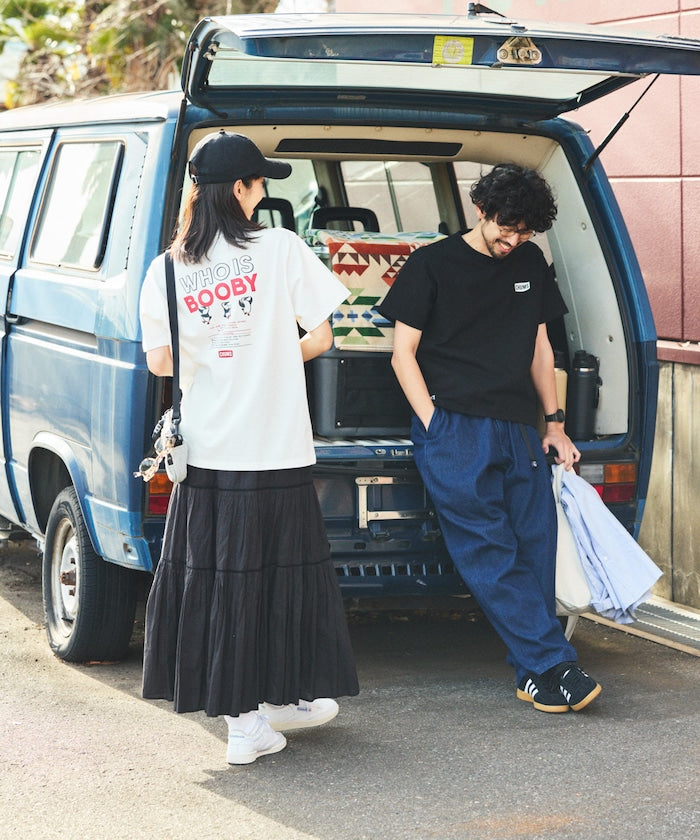 CHUMS x FREAK'S STORE back print crew neck T-shirt 限定印花短袖T恤