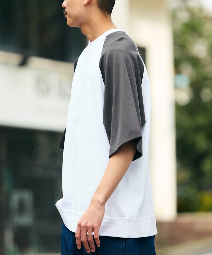 FREAK'S STORE 9oz Heavyweight Big Silhouette Raglan Sleeve T-Shirt 寬鬆短袖T恤