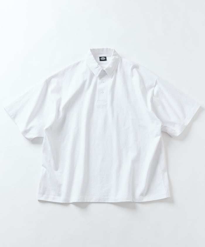 FREAK'S STORE 9oz 厚磅寬版Polo短袖上衣