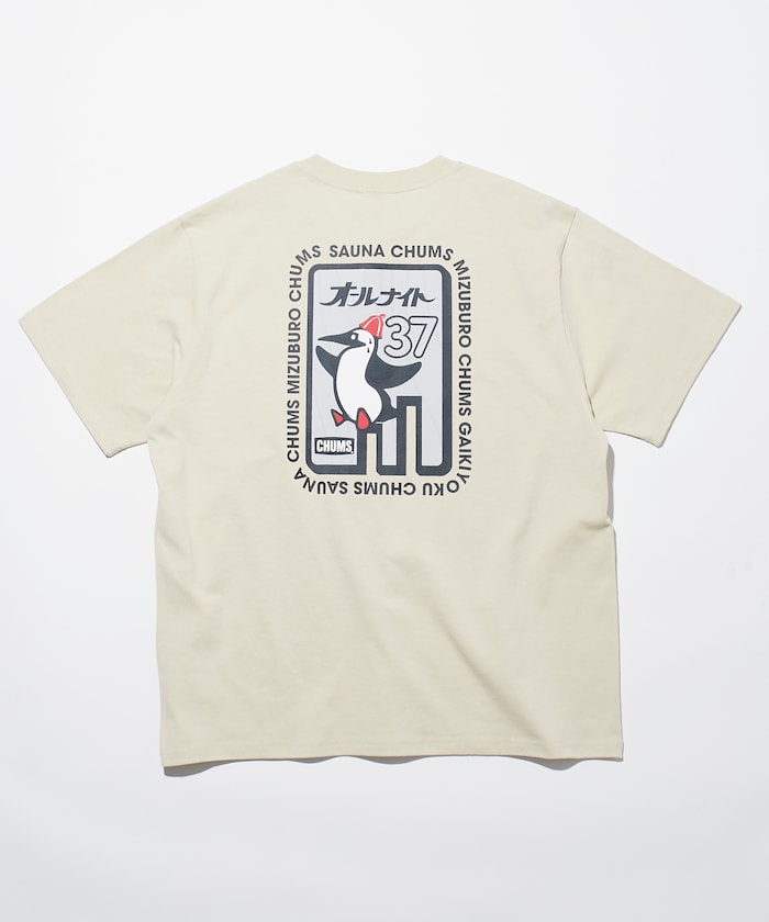 CHUMS限定 ALL NIGHT 37 短袖T恤上衣