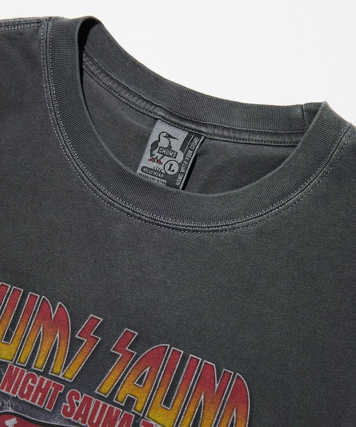 CHUMS限定 ALL NIGHT SAUNA TOUR 短袖T恤上衣
