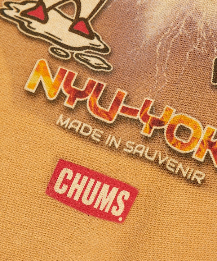 CHUMS限定 ALL NIGHT SAUNA TOUR 短袖T恤上衣