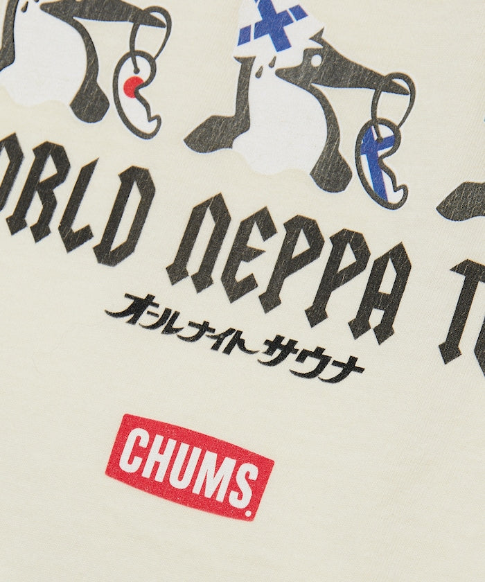 CHUMS限定 WORLD NEPPA TOUR 短袖T恤上衣