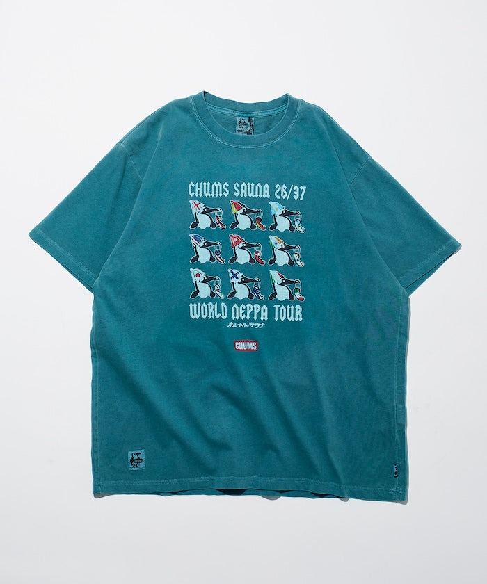 CHUMS限定 WORLD NEPPA TOUR 短袖T恤上衣