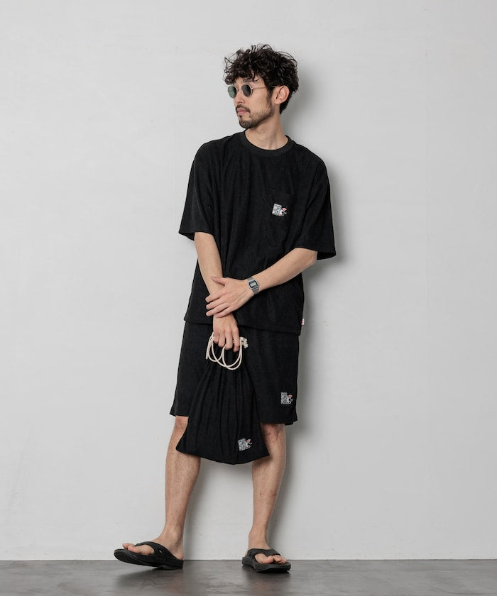 CHUMS限定 ALL NIGHT 37 毛巾布套裝(附束口袋)